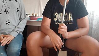 Hookah Waitress Licks Pussy