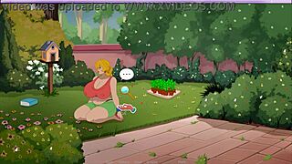 in the secret of the house, busty blonde milf has amazing sex next to her husband