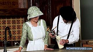 curvy amish girl jessie rogers offers her body to the community in taboo roleplay