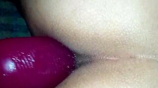 I Shove The Dildo In My Wife's Ass And She Screams In Pain In Mexico Df!