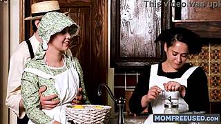 curvy amish girl jessie rogers offers her body to the community in taboo roleplay