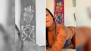 I, an oriental VIP, masturbate with a huge dildo from Testosterona Porn