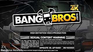 Big ass grips monster cock tightly