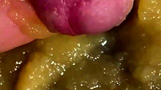 I inject applesauce into my small dick for BDSM.