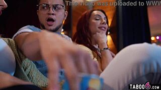 Shocking guy with a pussy tag teamed by two hot trannies