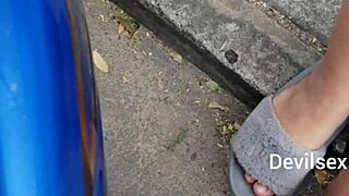 Explored Neighborhood, Found Horny Chubby Latina, Took Her Home For Hard Oral Fuck