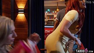 Shocking guy with a pussy tag teamed by two hot trannies