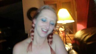 Amber Marcus Chokes On Big Cock With Gagging Blowjob!