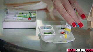 silvia saige makes her cunt hot