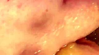 I inject applesauce into my small dick for BDSM.