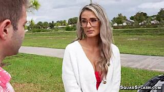 Nicky Rebel pounds MILF Mandy Rhea with big cock in doggystyle and cowgirl.