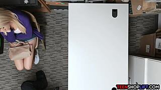 big ass stealing teen 18+ caught in the act and now in trouble