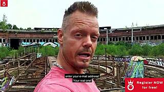 Chubby Zara Mendez Explores An Abandoned Place With Datingbaron Com.