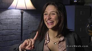 I love brunette bondage anal deep throat fucking submission