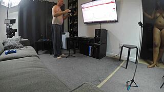 Ebony Missy Maverick Performs Solo Foot POV Three