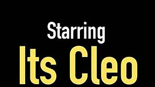 Cleo Finger Fucks Herself