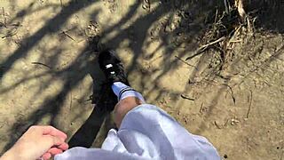 Young Girl Goes Fishing After School