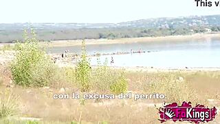 Briseida's on an 18+ outdoor hunt, will you get lucky and fuck her? 😉