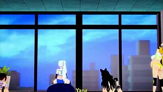 Team Rwby Pregnant Yoga Class