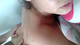 Latina Teen Hints at Forbidden Thrills with Best Friend in Doggy Fuck