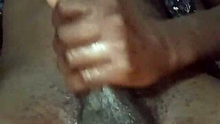 sexyjayla254 kenyan crossdresser strokes big black dick with multiple cumshots