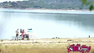 Briseida's on an 18+ outdoor hunt, will you get lucky and fuck her? 😉