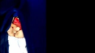 Neighbor's Pussy Play Almost Gets Me Caught