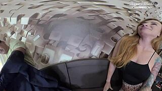 Big tit milf Sophia Locke in backstage casting interview