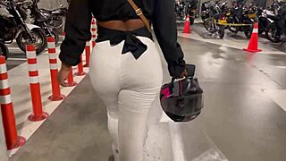 Can That Big Ass Brunette Handle A Horny Stranger's Rough Fuck?