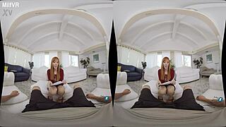 Holy Shit, Lauren Phillips In Stepmom Blackmail On Milfvr With Her Big Tits!