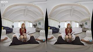 Holy Shit, Lauren Phillips In Stepmom Blackmail On Milfvr With Her Big Tits!