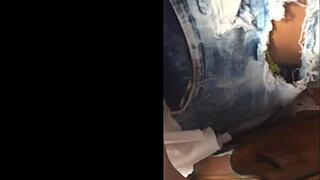 Hey, check out this blonde juicy ass in a candid hidden moment