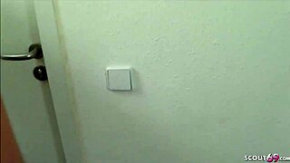 German teen 18+ 18 year old teen treibt es im treppenhaus mit zwei kerlen