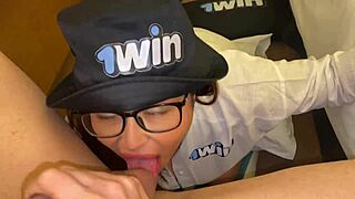 Colombian Milf Gives Sloppy Blowjob to Big Cock