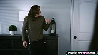 im caught sniffing my stepaunts panties