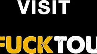 amateur brunette latina gives massive white dick pov sloppy blowjob