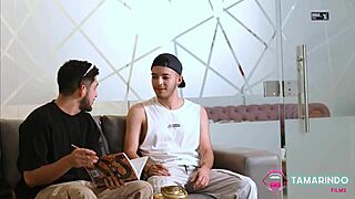 why does my stepmom reject my kiss for my cousin's big cock in the bedroom?