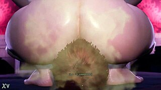 hey, check out alice farting under the witch