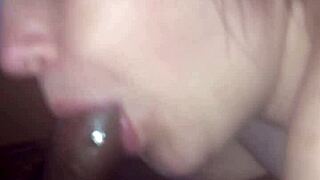 The shy girl returns for another facial session in POV.