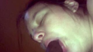 The shy girl returns for another facial session in POV.