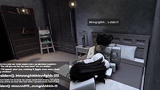 roblox teaching her a lesson for making me wait