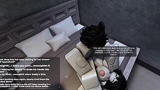 roblox teaching her a lesson for making me wait