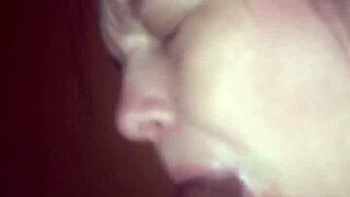 The shy girl returns for another facial session in POV.