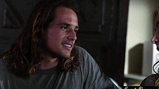 teen babe enjoys sensual foreplay in fantasy roleplay