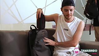 why does my stepmom reject my kiss for my cousin's big cock in the bedroom?