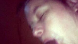 The shy girl returns for another facial session in POV.