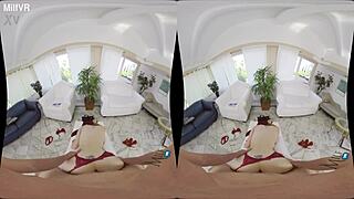 Holy Shit, Lauren Phillips In Stepmom Blackmail On Milfvr With Her Big Tits!