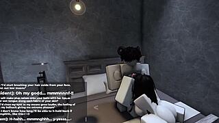 roblox teaching her a lesson for making me wait