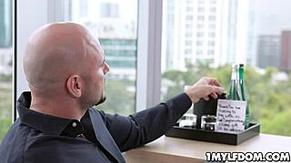 why is mysha mynx taking that hard face fuck from the aggressive stud