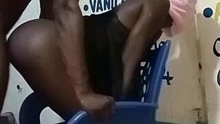 skinny african teen slut loves getting fucked rough and hard